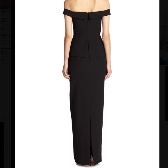 NWT Black Halo La Reina Gown - Picture 3 of 4